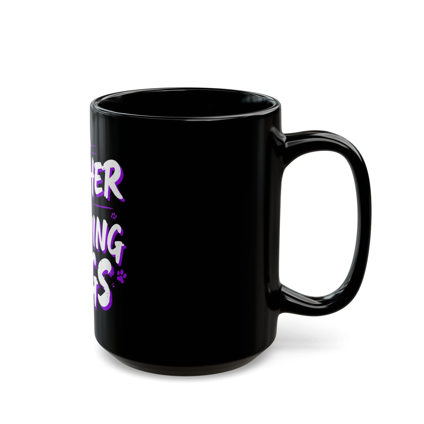 "I'd Rather Be Showing Dogs" Black Mug (11oz, 15oz)