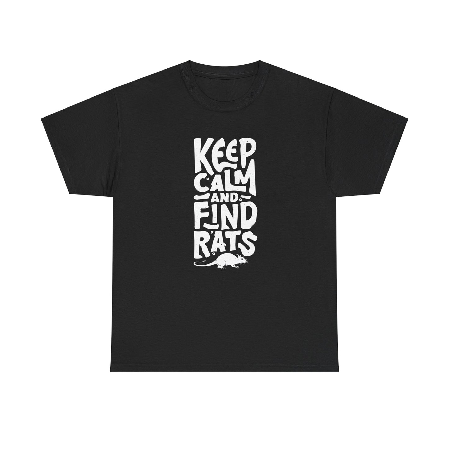 Barn HunaT Unisex Heavy Cotton Tee “Keep Calm and Fund Rats”