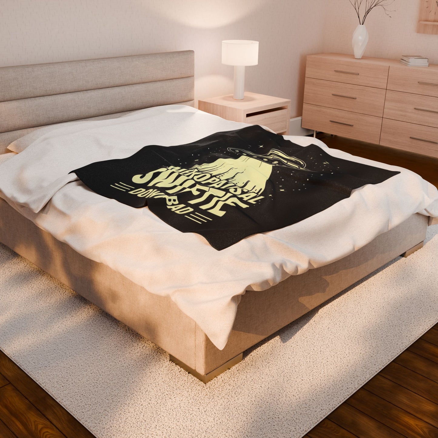 Menopausal Swiftie "Down Bad"Velveteen Plush Blanket - Cozy Throw for Laughter Lovers