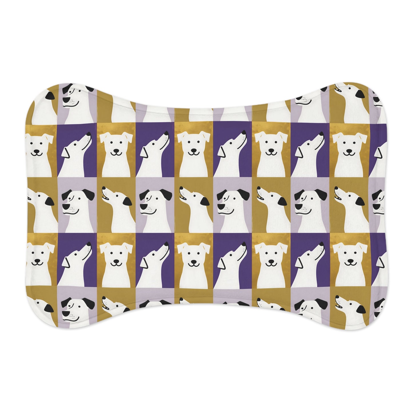 Dog Print Pet Feeding Mat