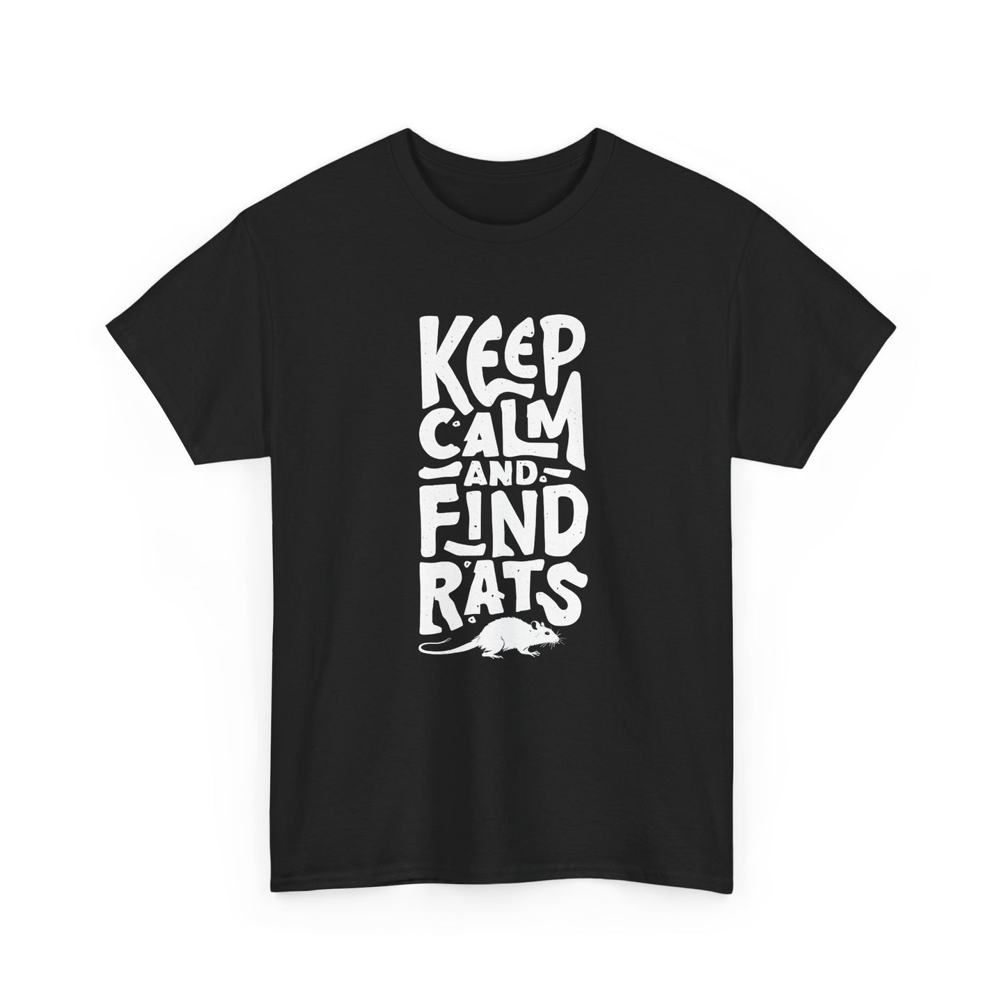 Barn HunaT Unisex Heavy Cotton Tee “Keep Calm and Fund Rats”