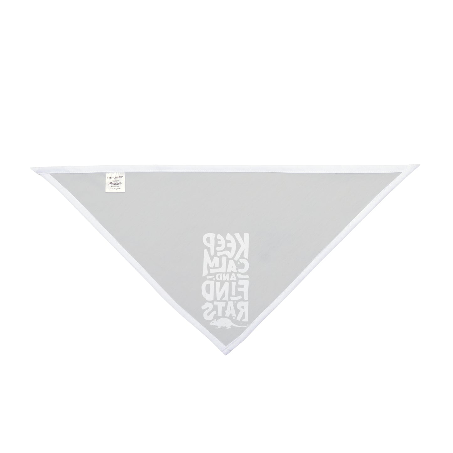 Funny Barn Hunt Pet Bandana "Keep Calm And Find Rats"