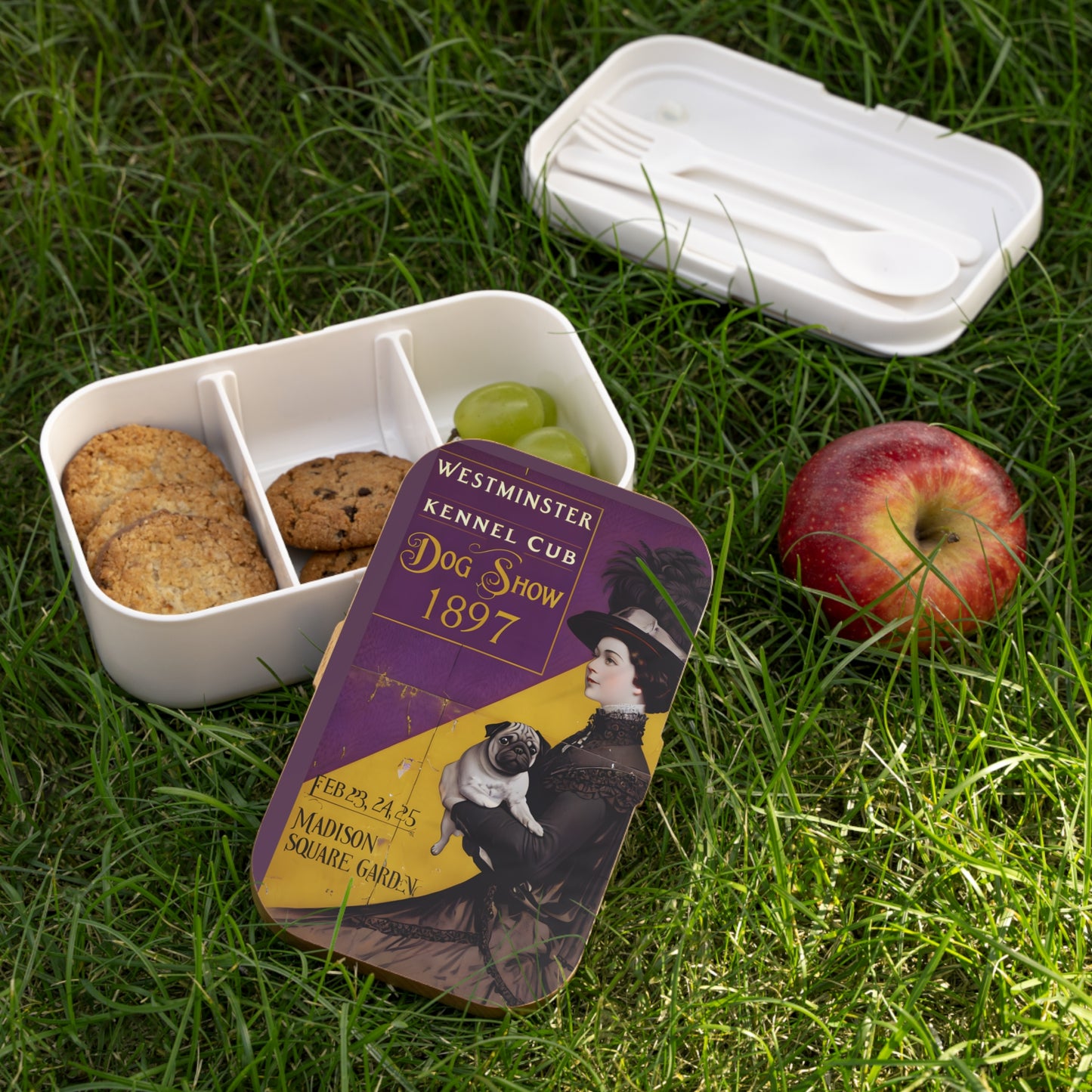 Whimsical Vintage Westminster Kennel Club Bento Lunch Box