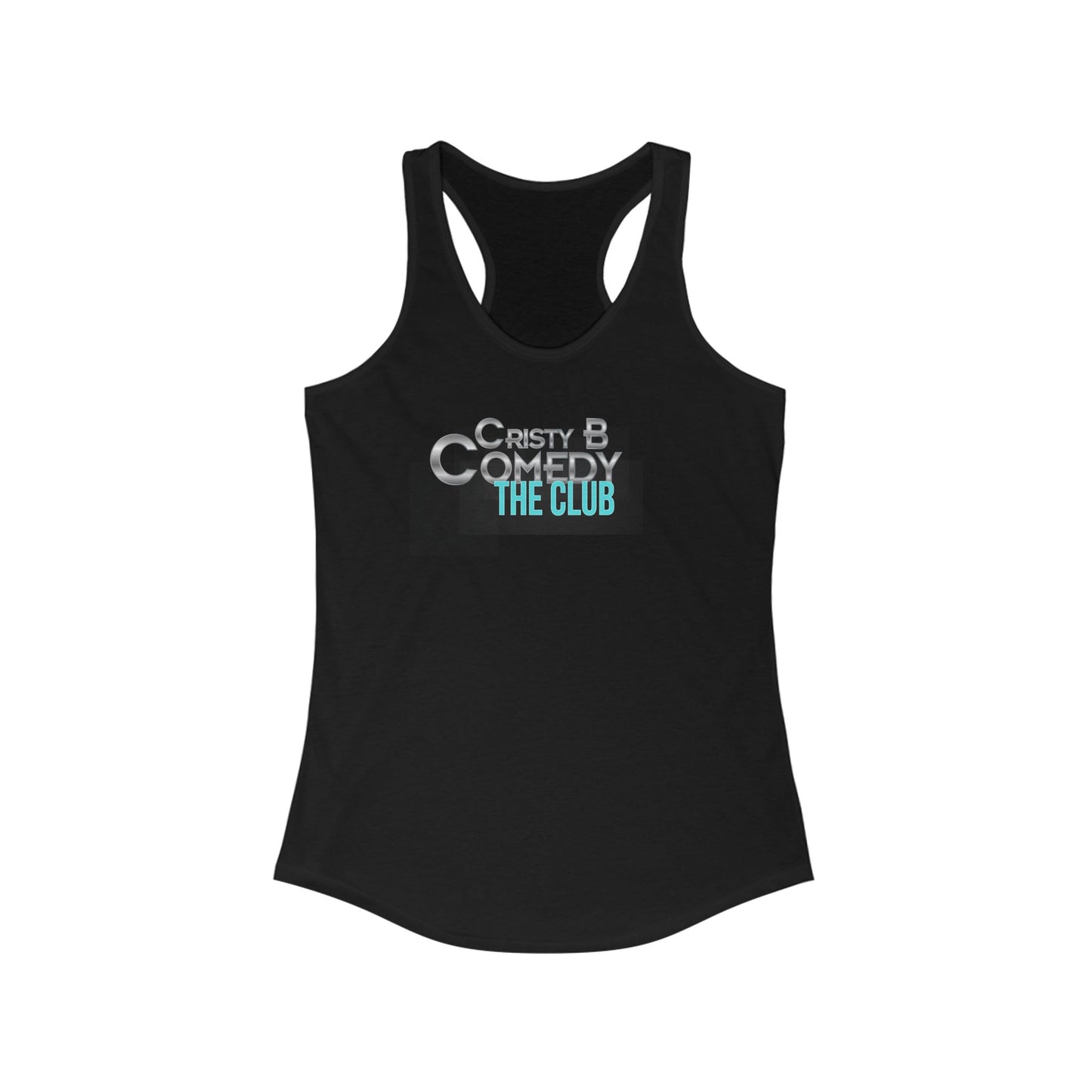 Cristy B Comedy Womens Racerback Tank