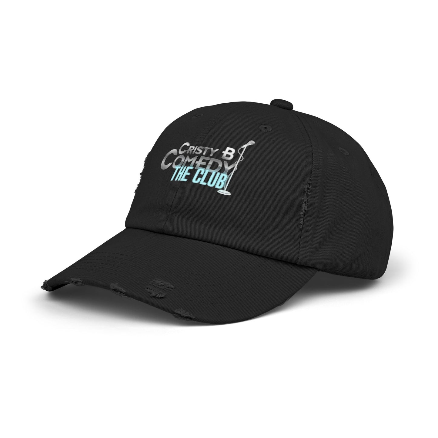 Cristy B Comedy "The Club" Unisex Distressed Cap