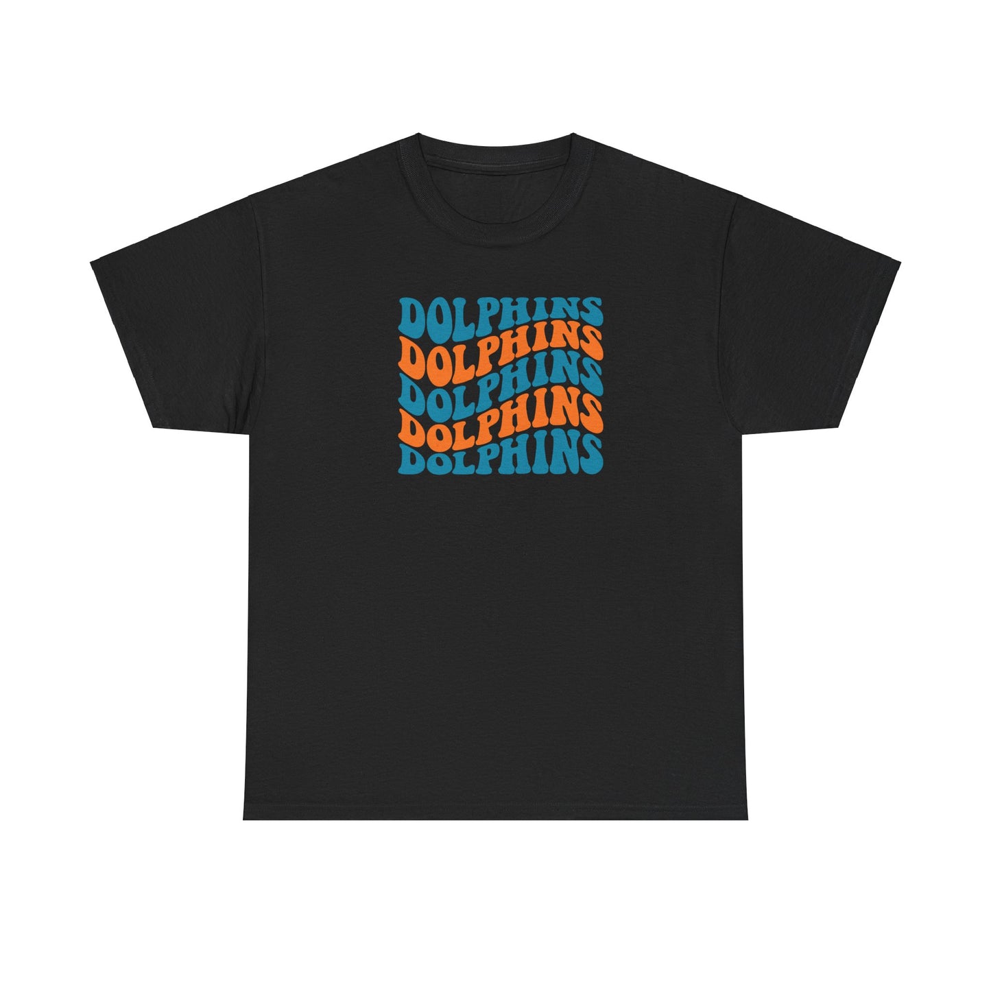 Miami Dolphins Unisex Heavy Cotton Tee