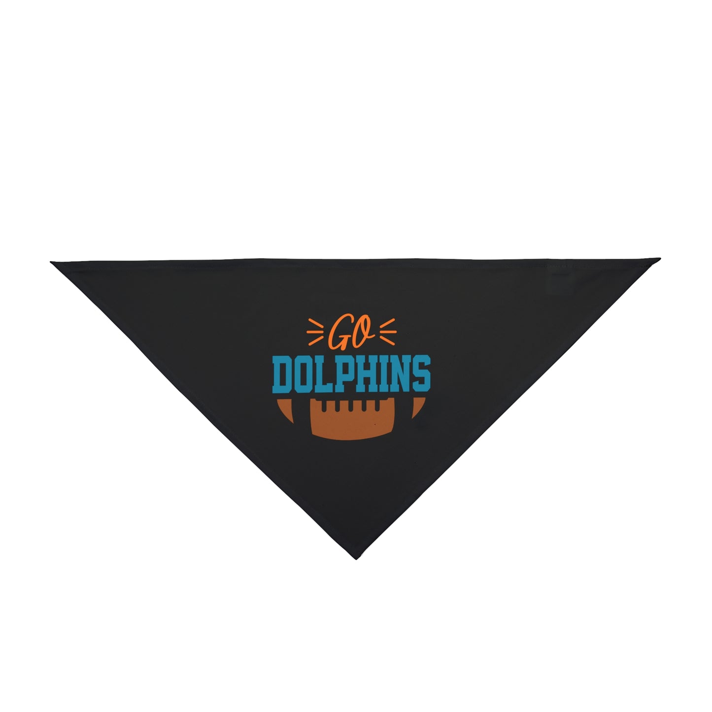 NFL Pet Bandana "Go Dolphins"
