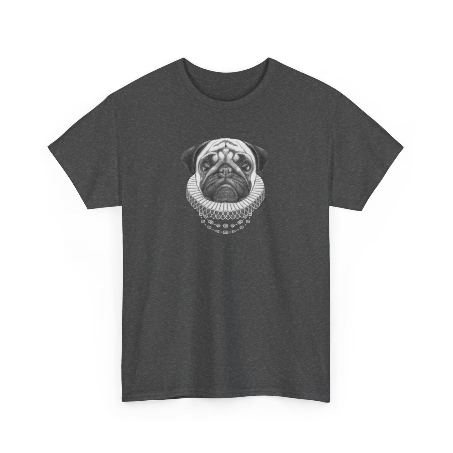 Regal Pug Unisex Heavy Cotton Tee