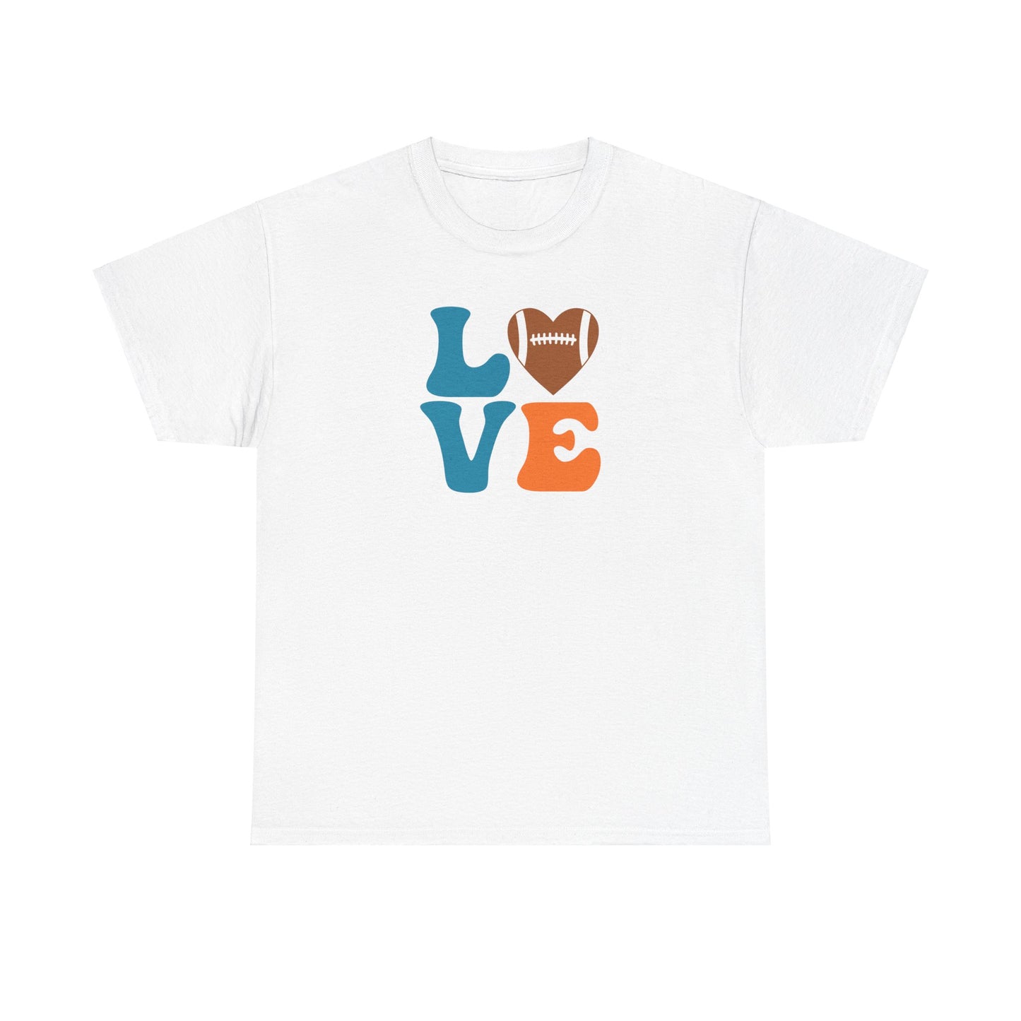 LOVE Miami Dolphins Unisex Heavy Cotton Tee
