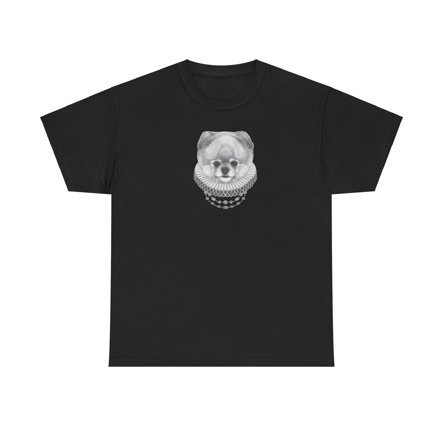 Regal POMERANIAN Unisex Heavy Cotton Tee