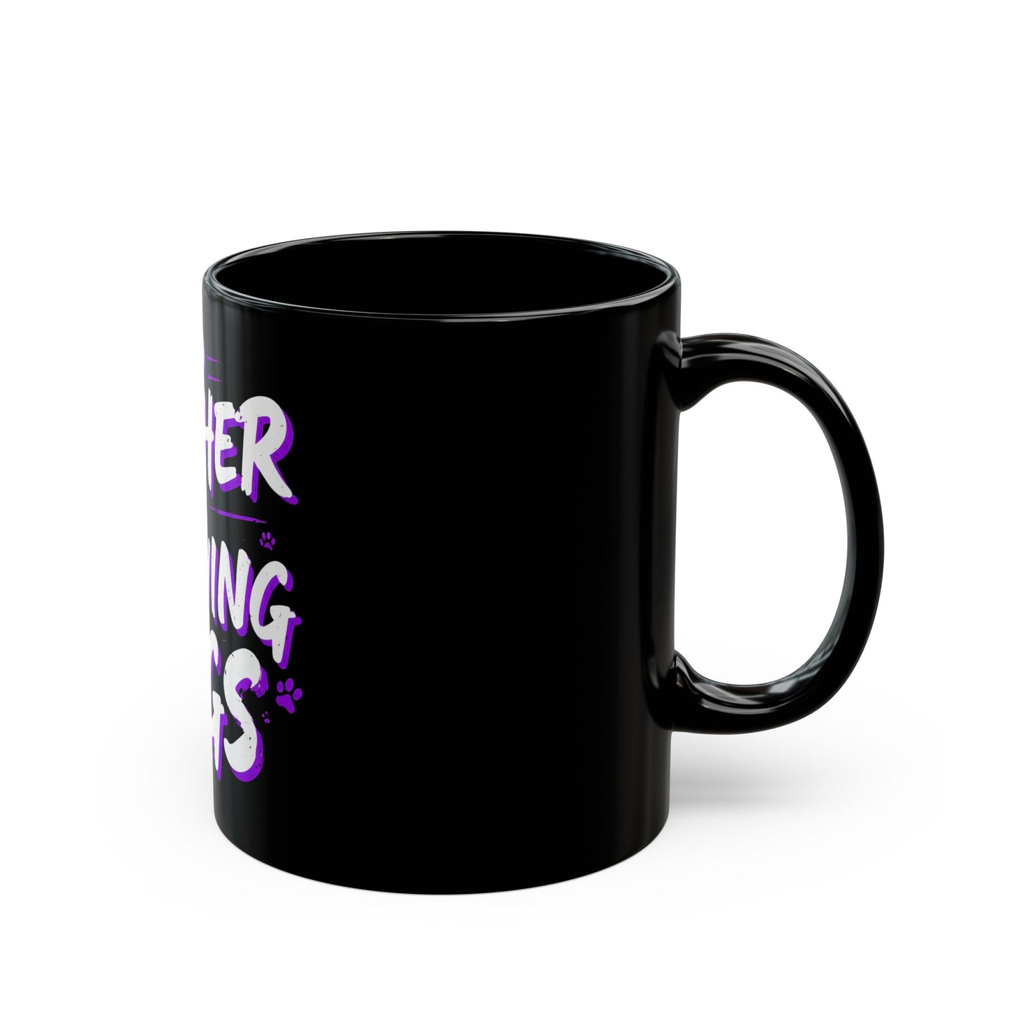 "I'd Rather Be Showing Dogs" Black Mug (11oz, 15oz)