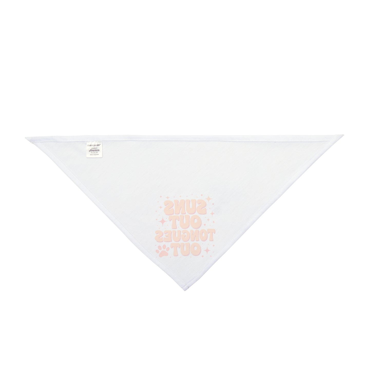 Summer Pet Bandana - 'Suns Out Tongues Out'