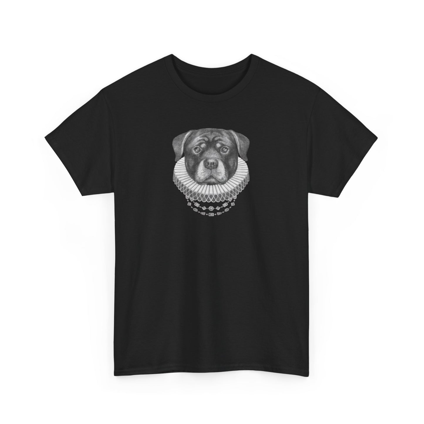 Regal Rottweiler Unisex Heavy Cotton Tee