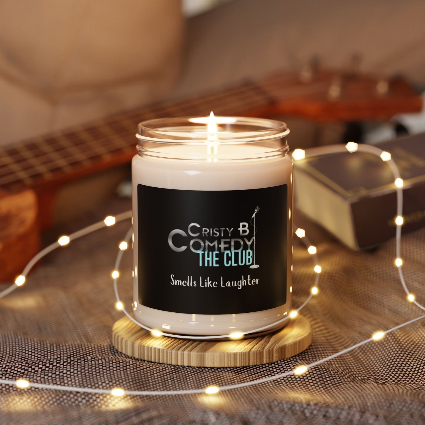 Cristy B Comedy Scented Soy Candle, 9oz