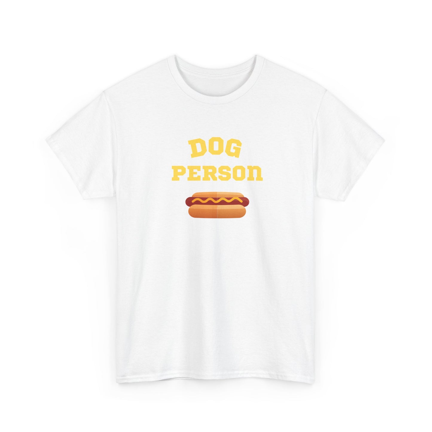 Dog Person Unisex Heavy Cotton Tee