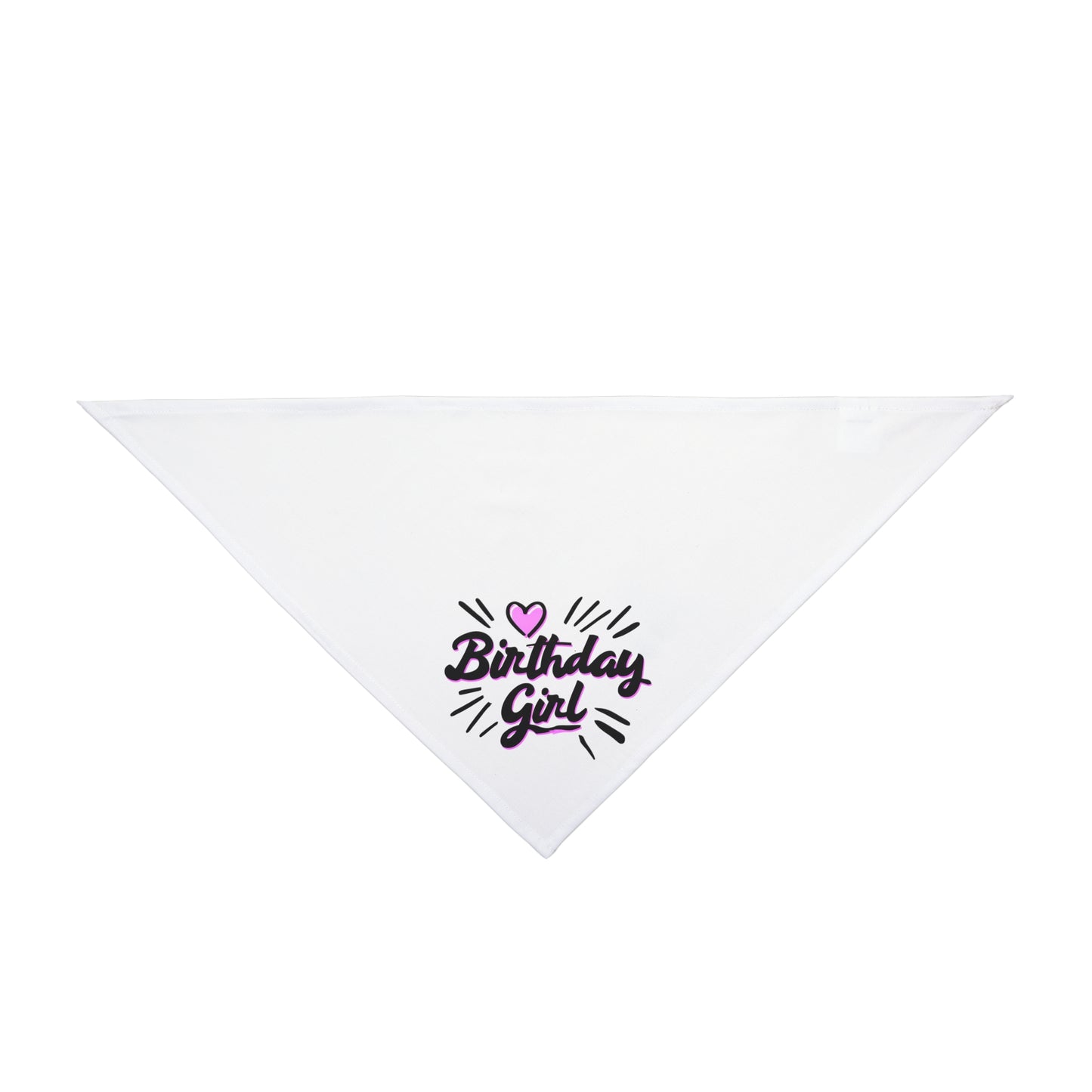 Birthday Girl Pet Bandana