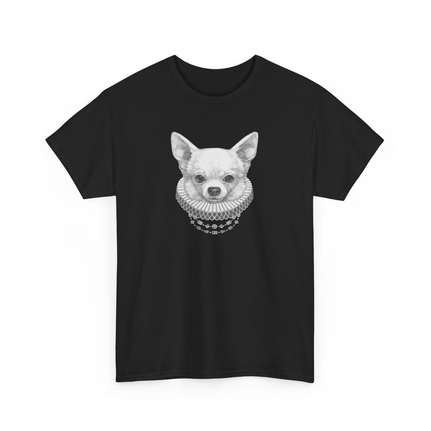 Regal Chihuahua Unisex Heavy Cotton Tee