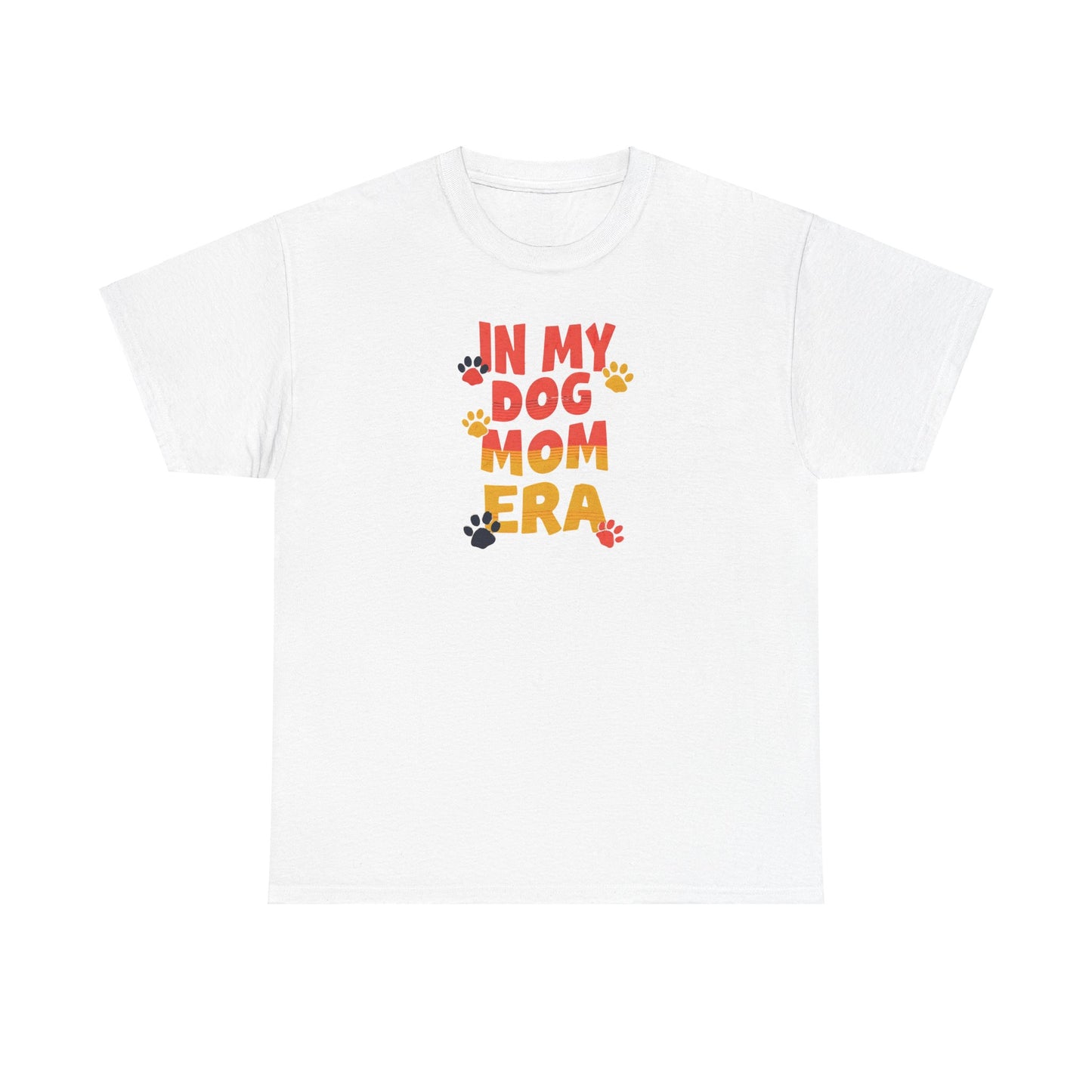 "In My Dog Mom Era" Unisex Heavy Cotton Tee