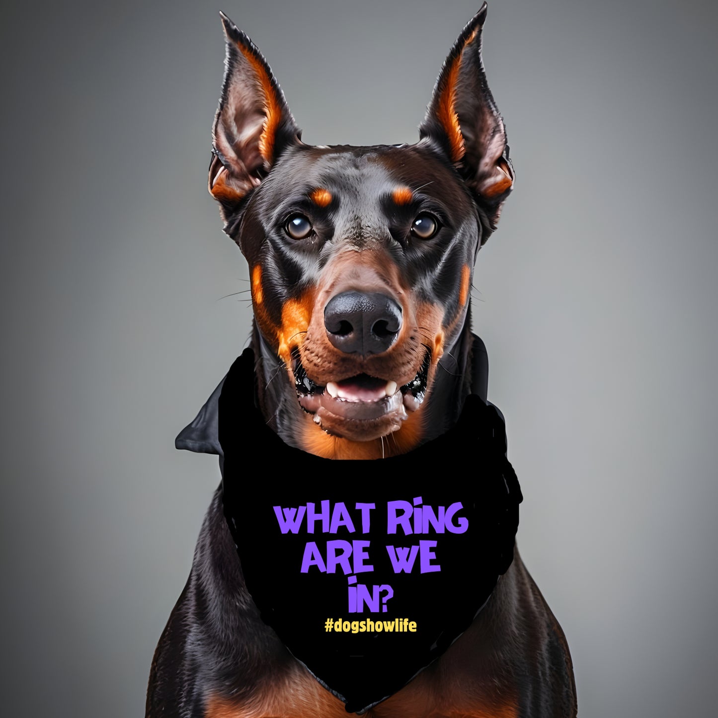 What’s Group Order Dog Show Pet Bandana