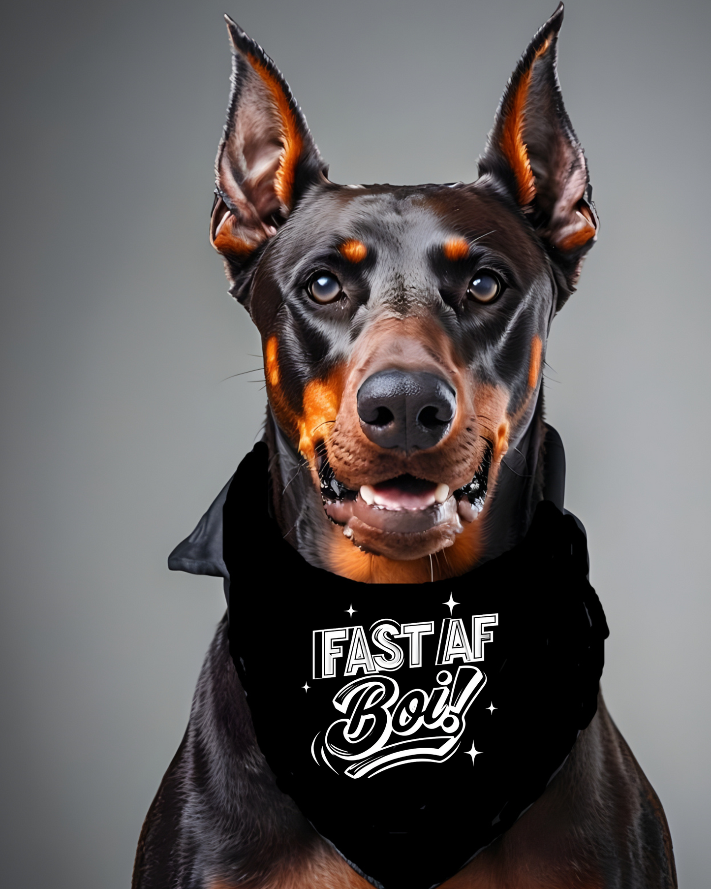 Funny FASTCAT Dog Bandana