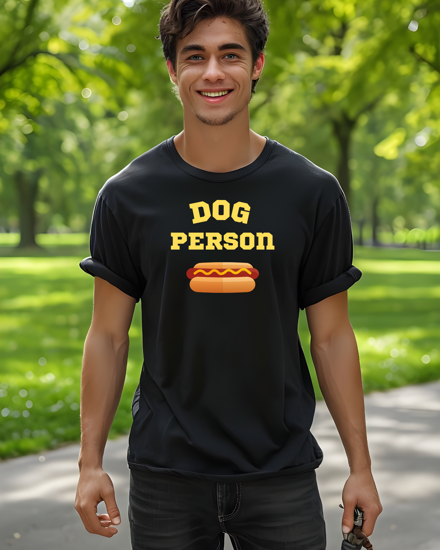 Dog Person Unisex Heavy Cotton Tee