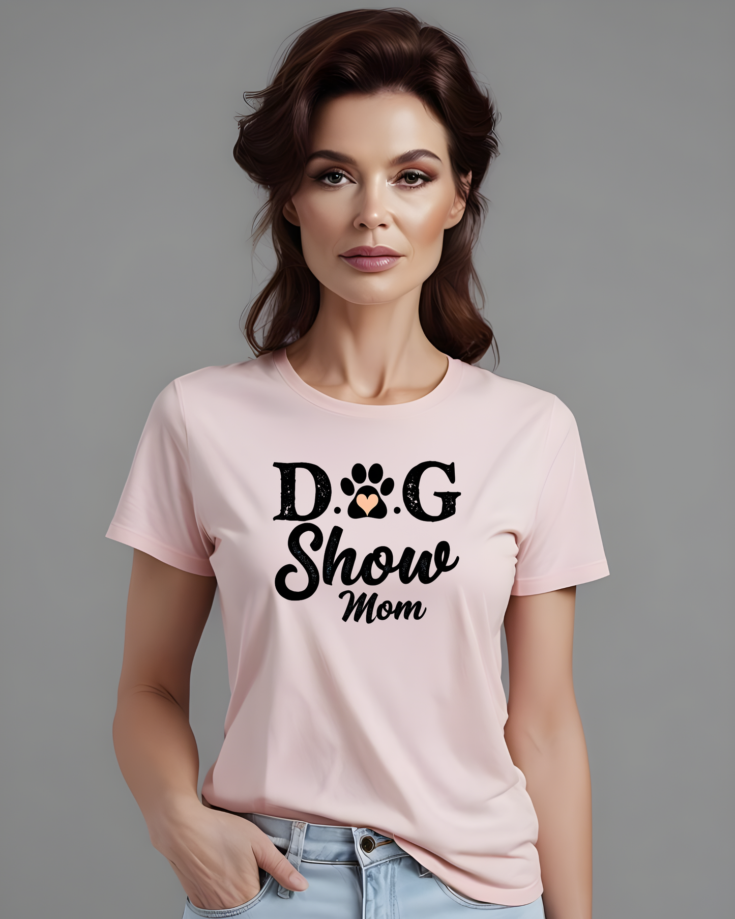 Dog Show Mom Unisex Heavy Cotton Tee