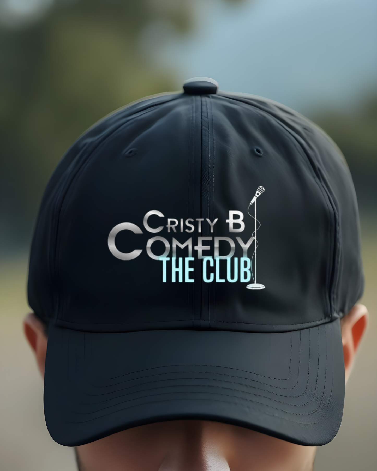 Cristy B Comedy "The Club" Unisex Distressed Cap
