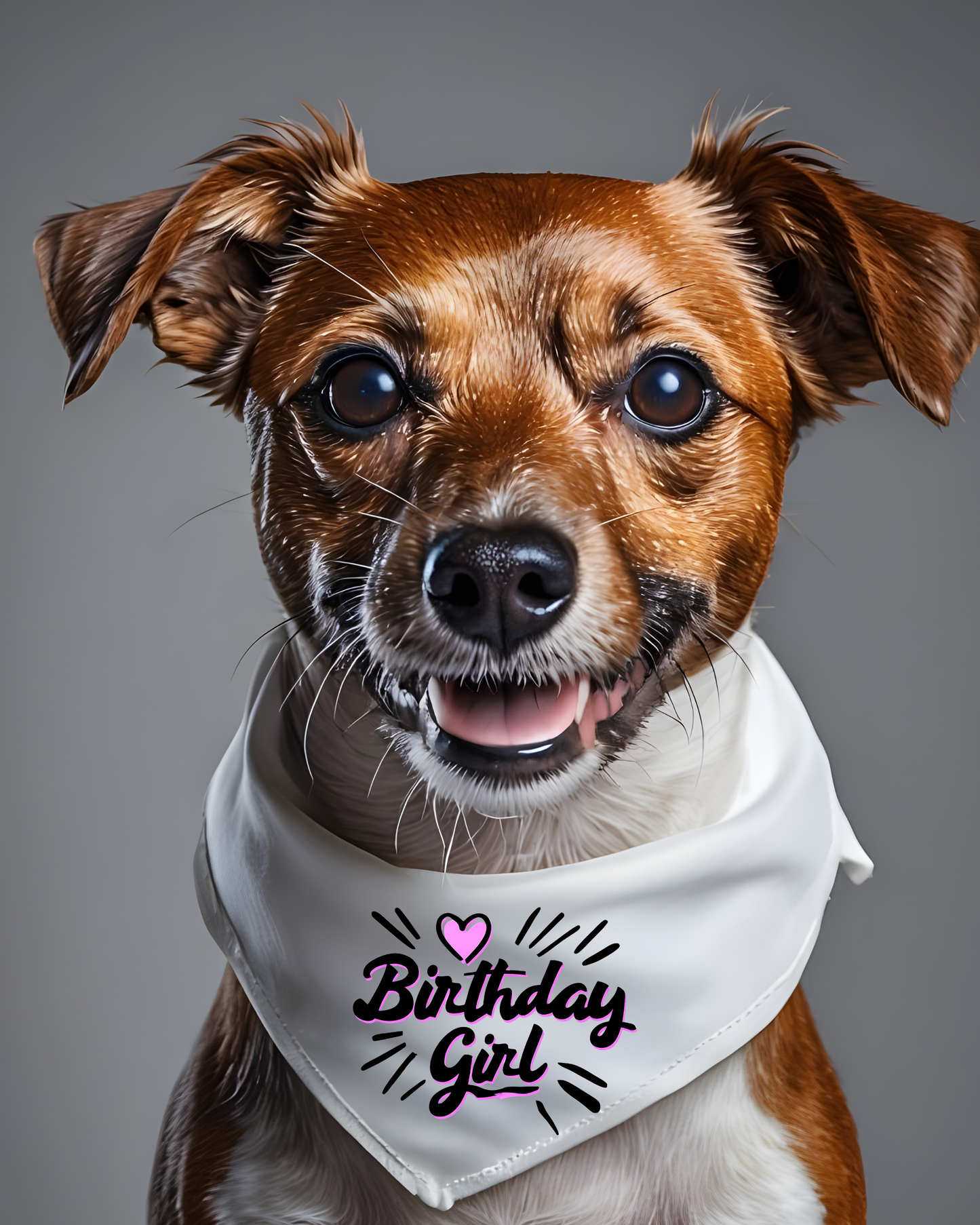 Birthday Girl Pet Bandana