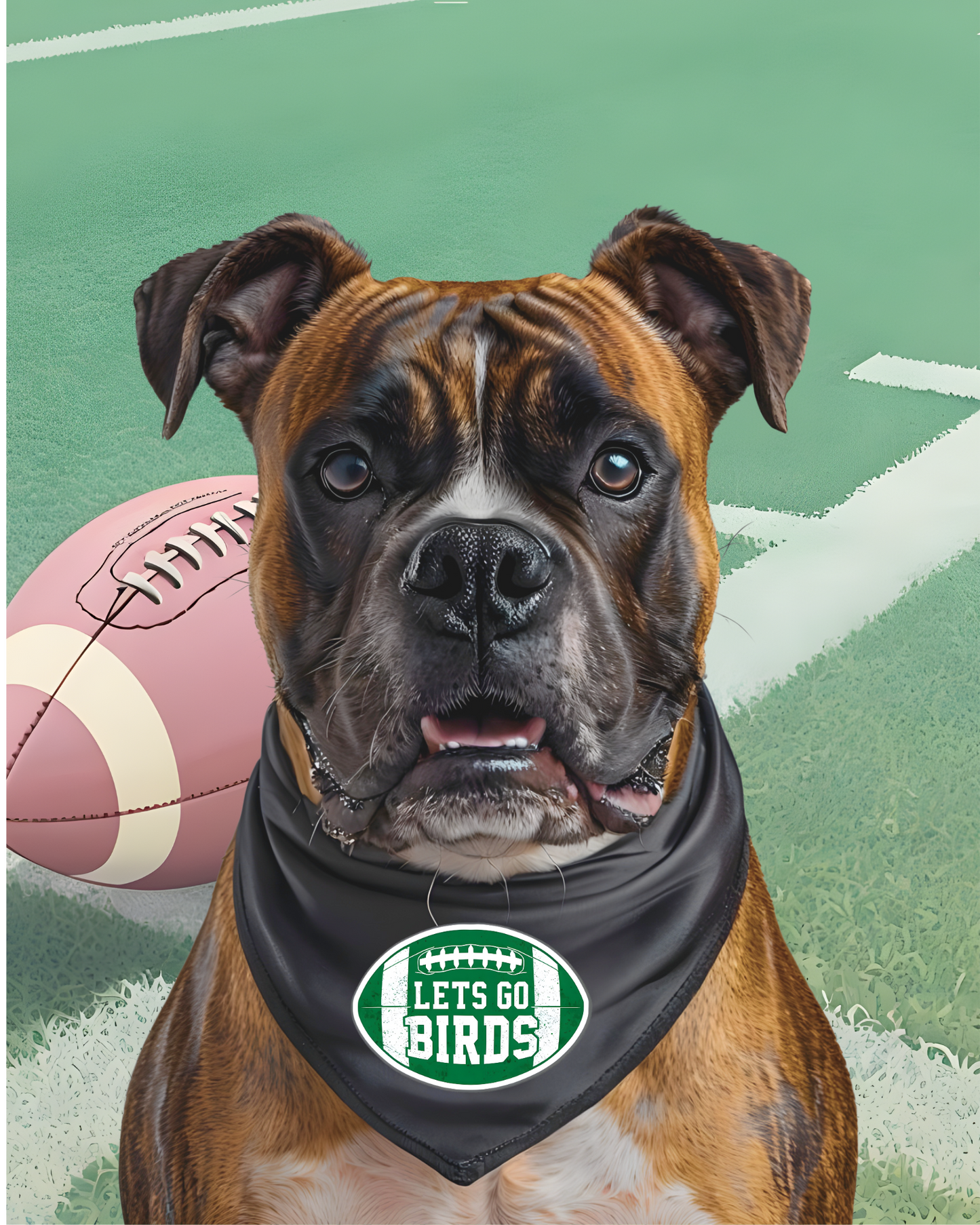 Let's Go Birds- EaglesPet Bandana
