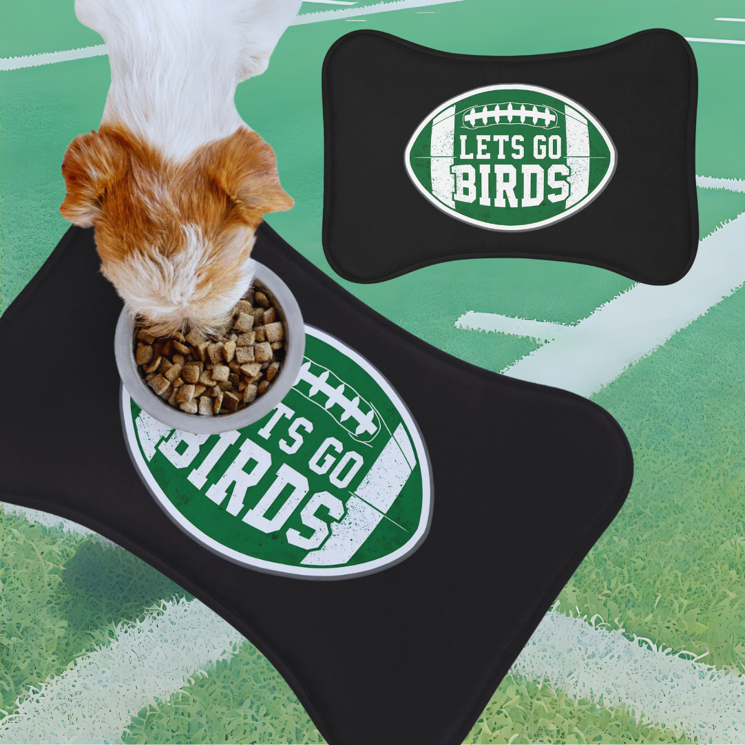Let's Go Birds Pet Feeding Mat
