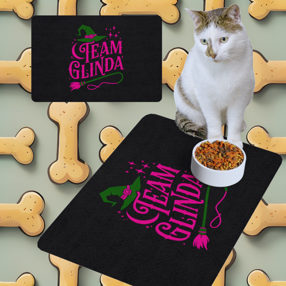 Team Glinda Pet Food Mat (12x18)