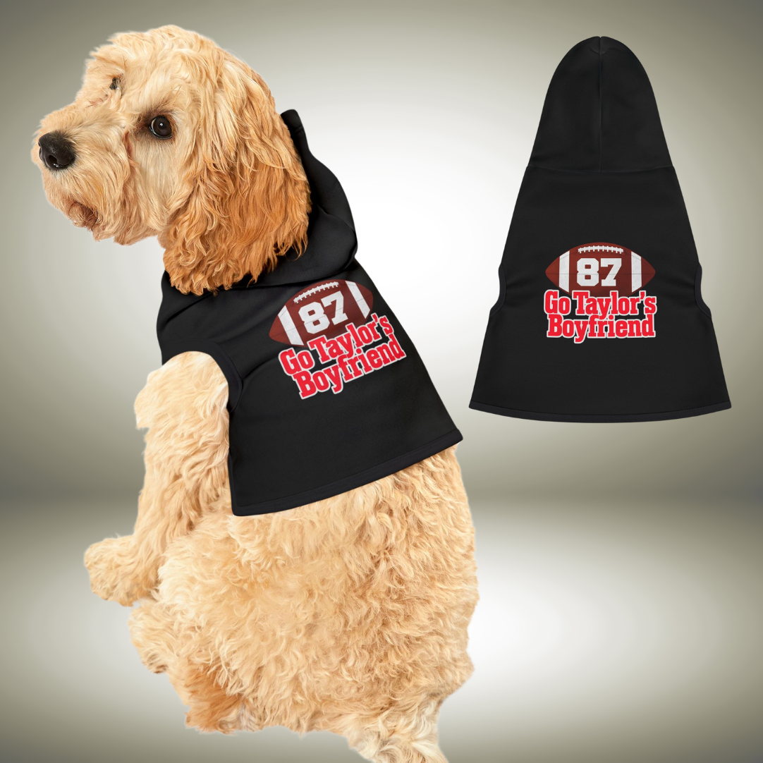 Kansas City Chiefs- Swiftie NFL Football Pet Hoodie - Perfect for Game Day, Dog Lovers, Pet Fashion