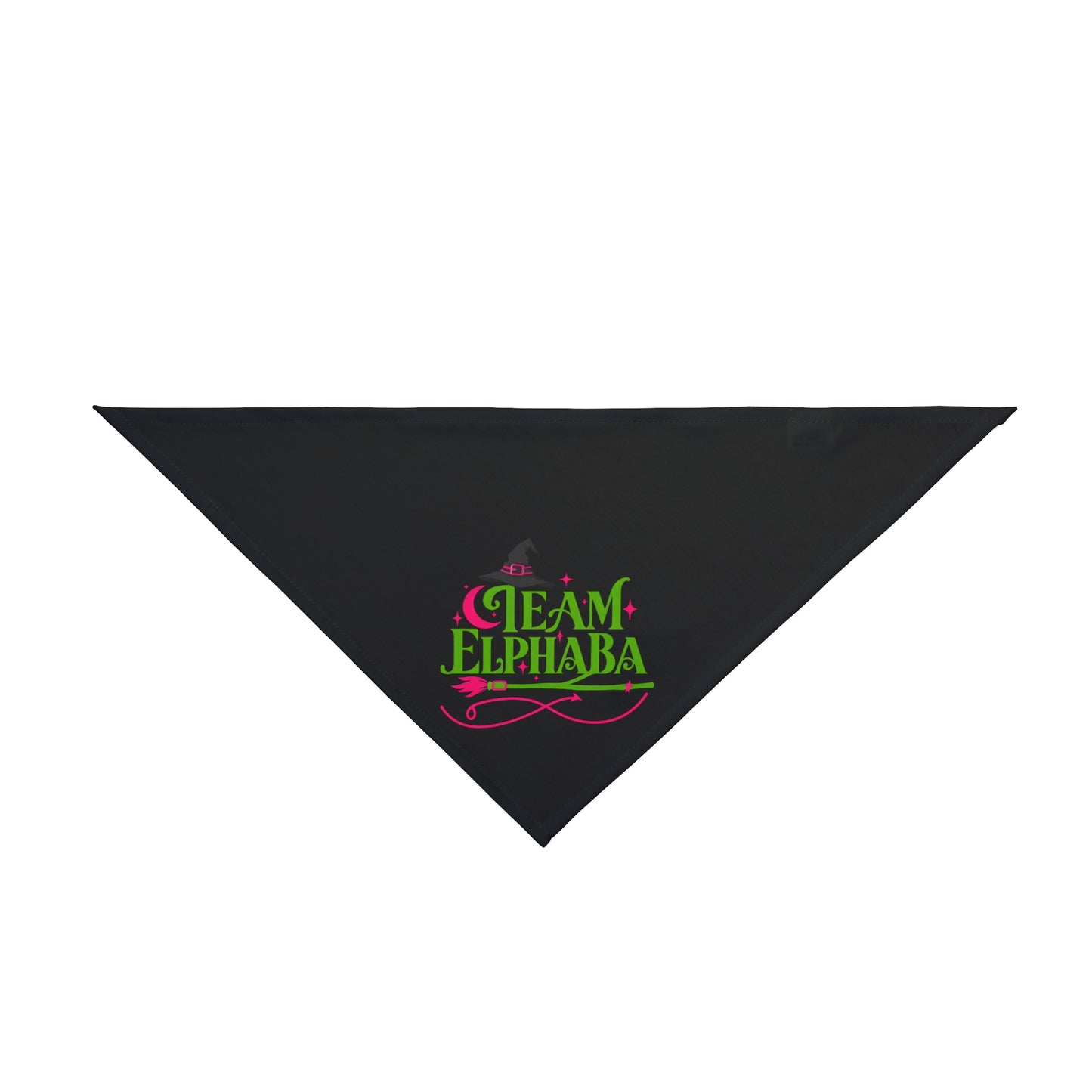 Team Elphaba- Wicked Pet Bandana