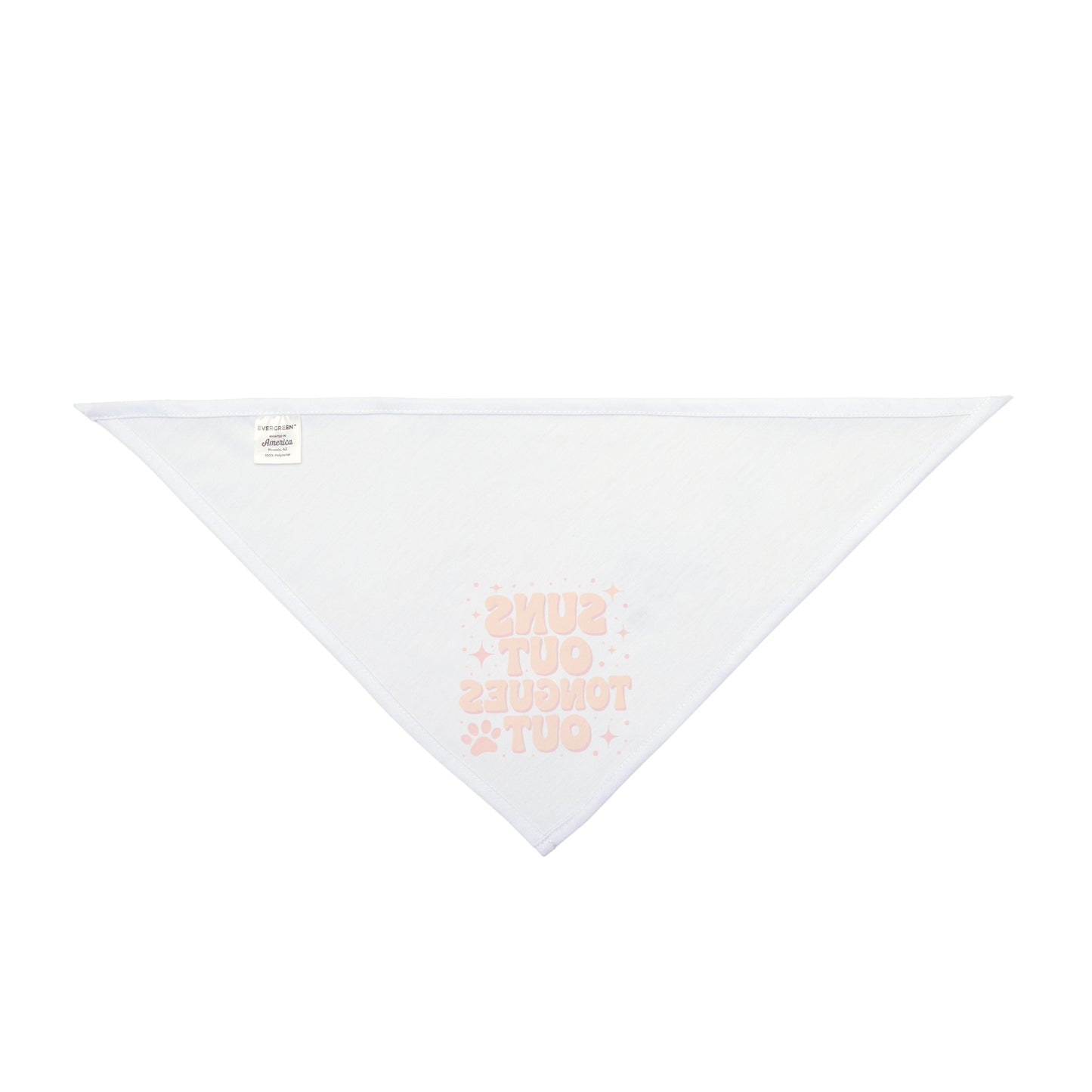 Summer Pet Bandana - 'Suns Out Tongues Out'