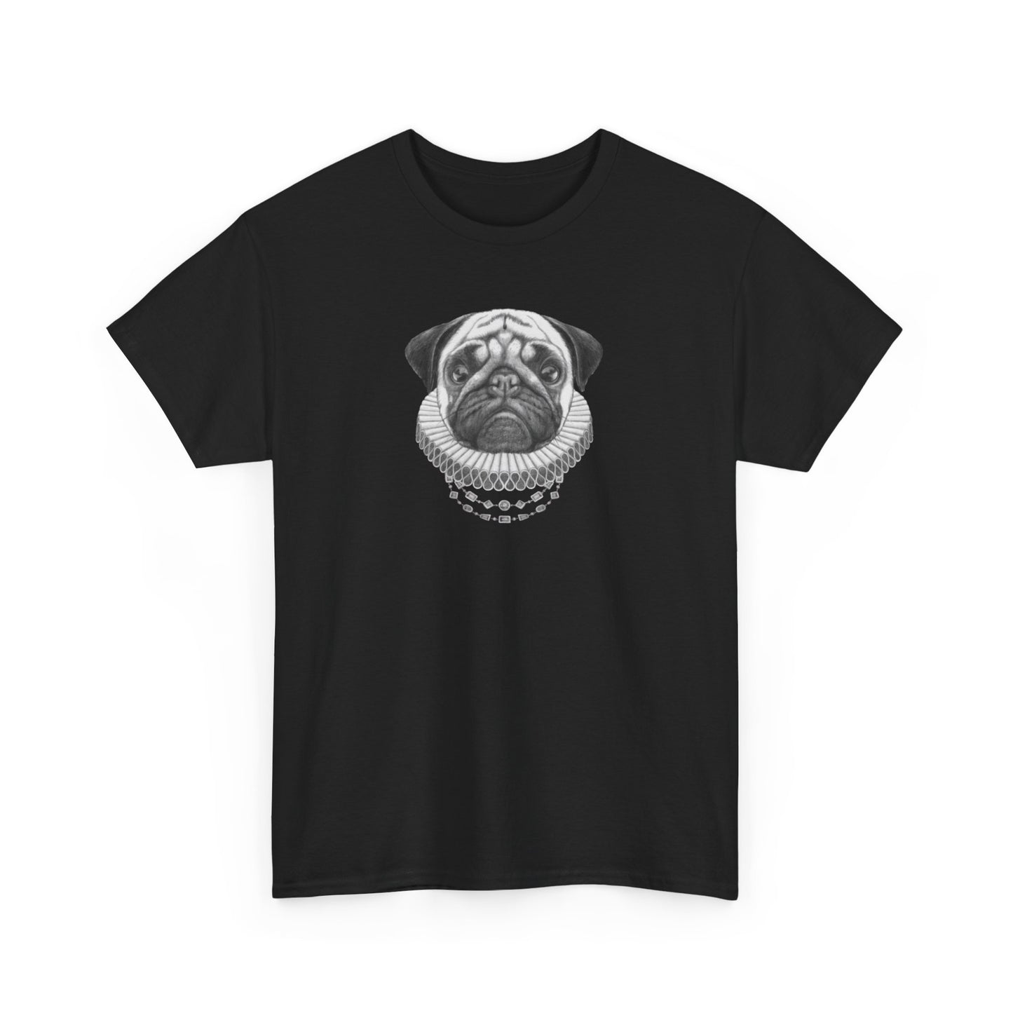 Regal Pug Unisex Heavy Cotton Tee