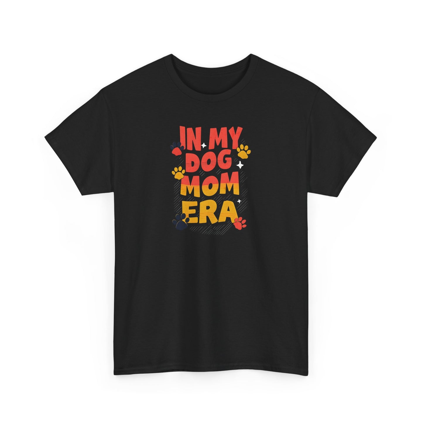"In My Dog Mom Era" Unisex Heavy Cotton Tee