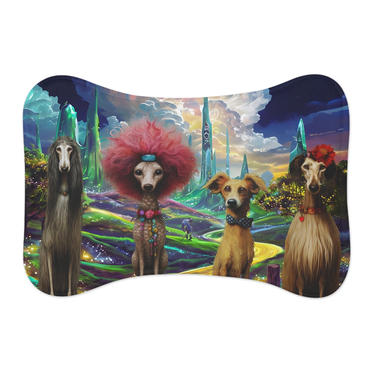 "Wicked Dogs" Pet Feeding Mat
