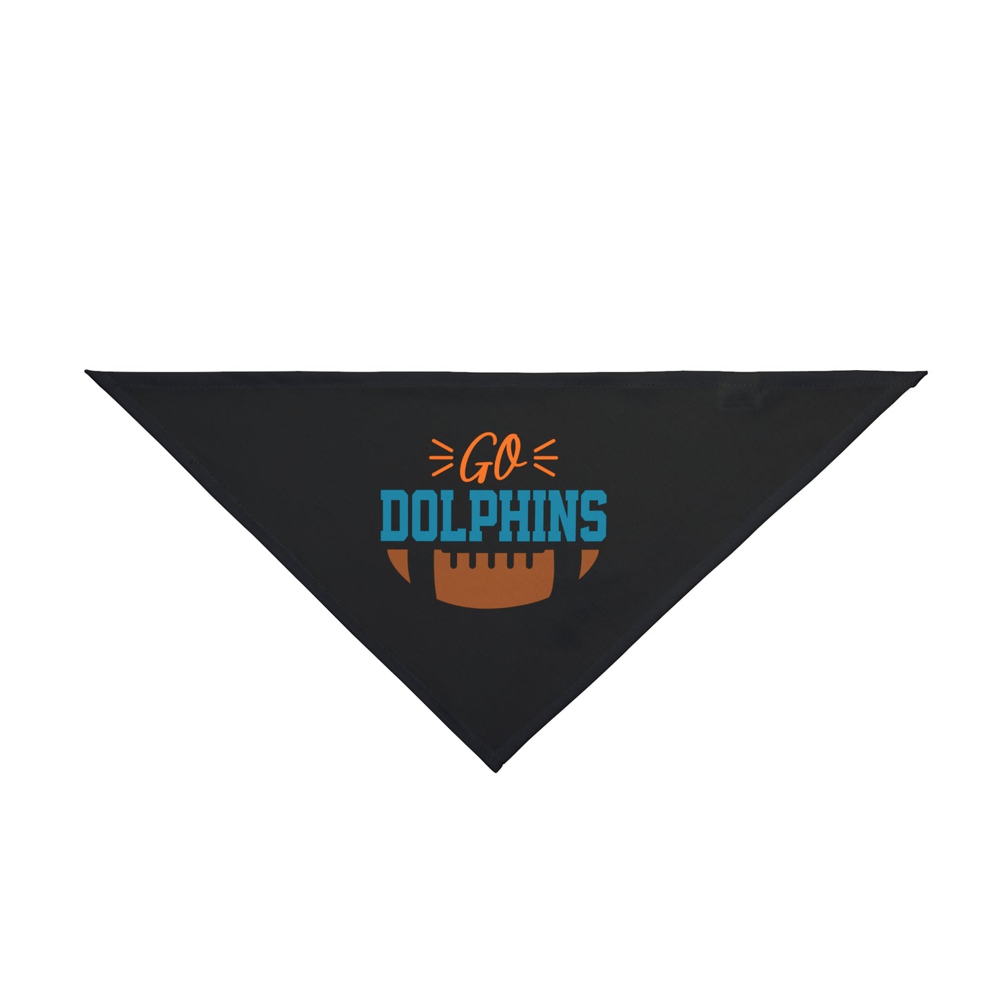 NFL Pet Bandana "Go Dolphins"