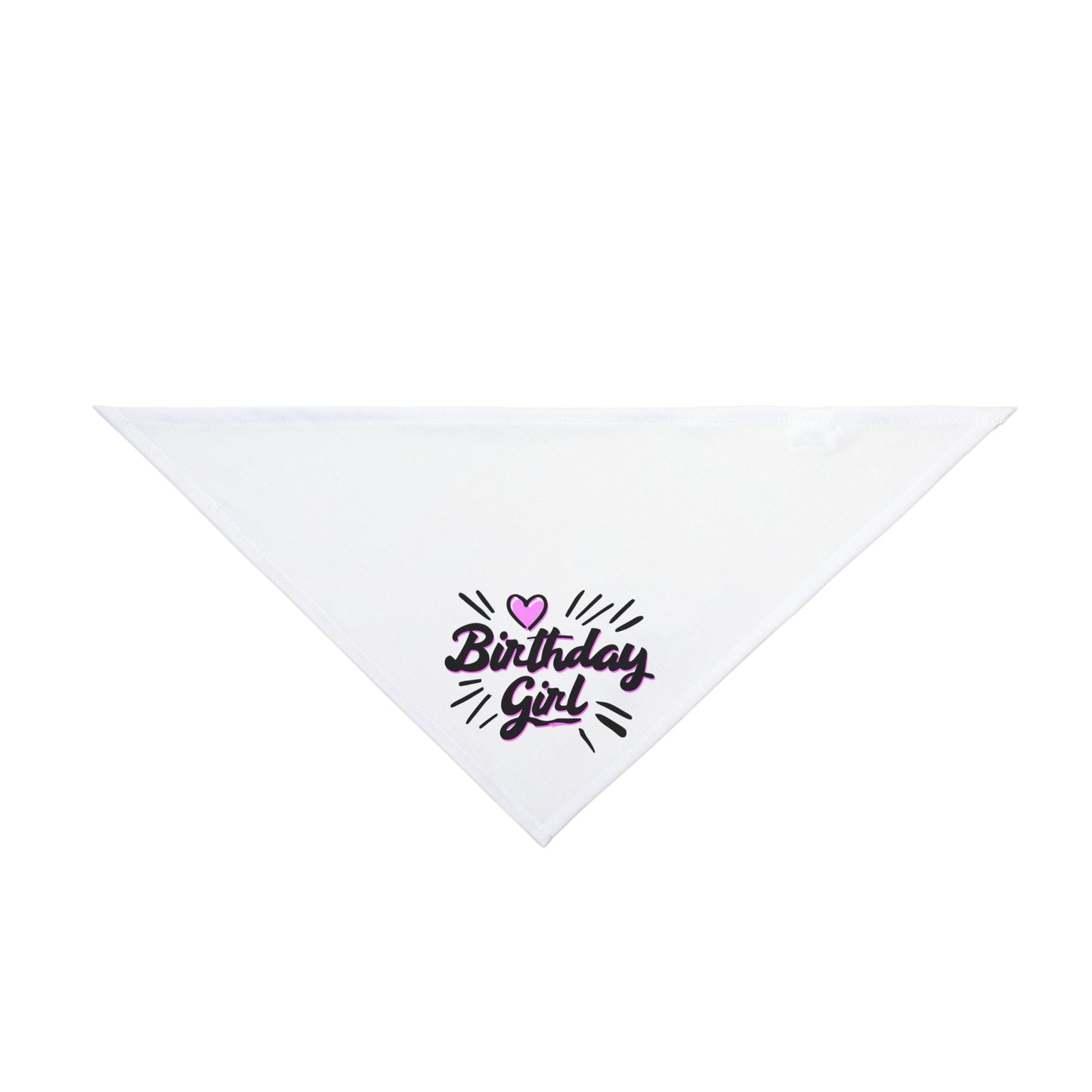 Birthday Girl Pet Bandana