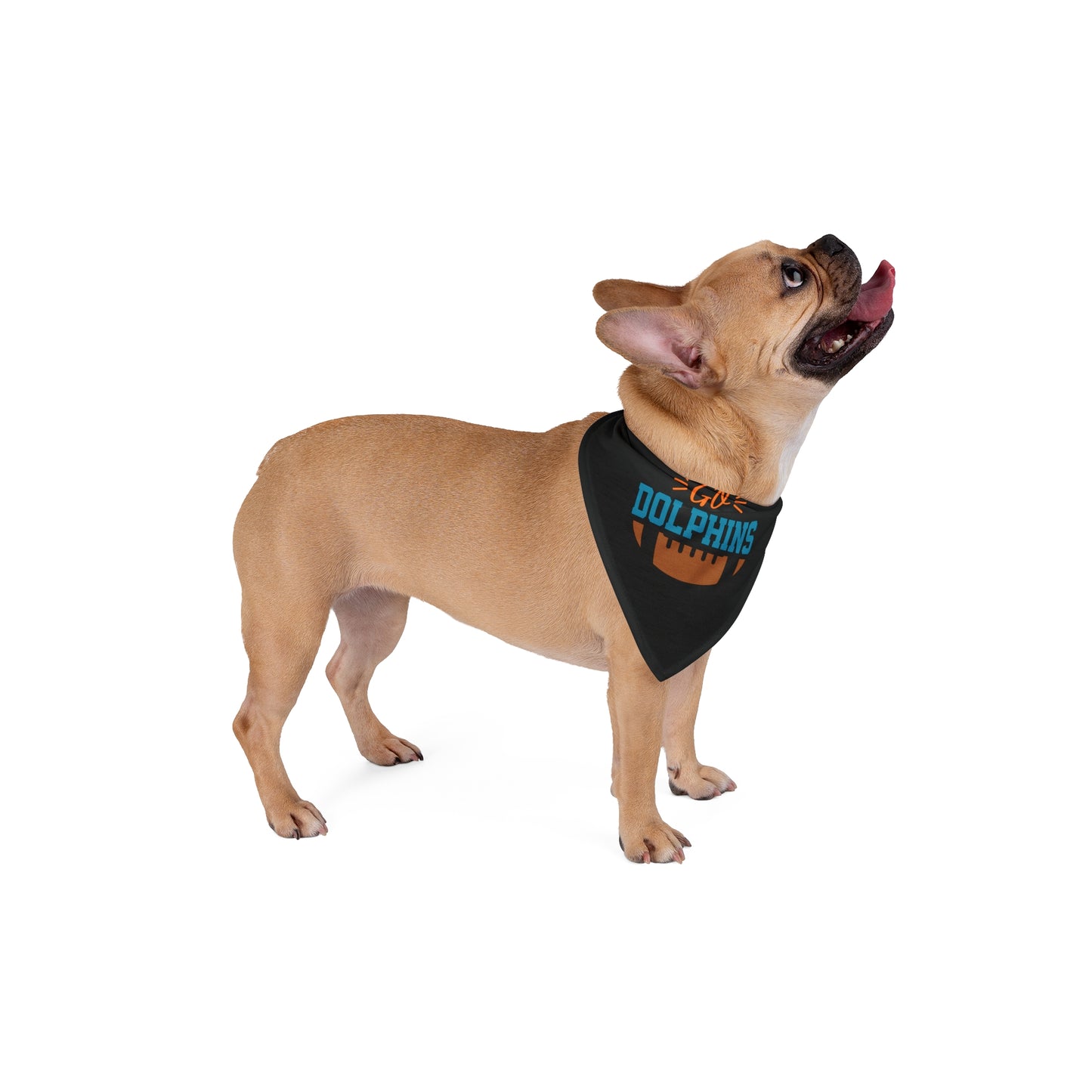 NFL Pet Bandana "Go Dolphins"