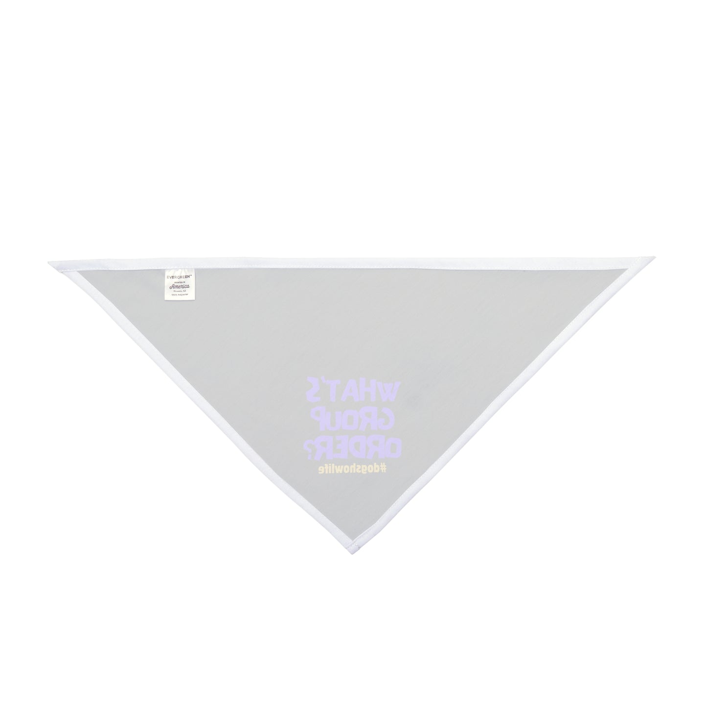 What’s Group Order Dog Show Pet Bandana