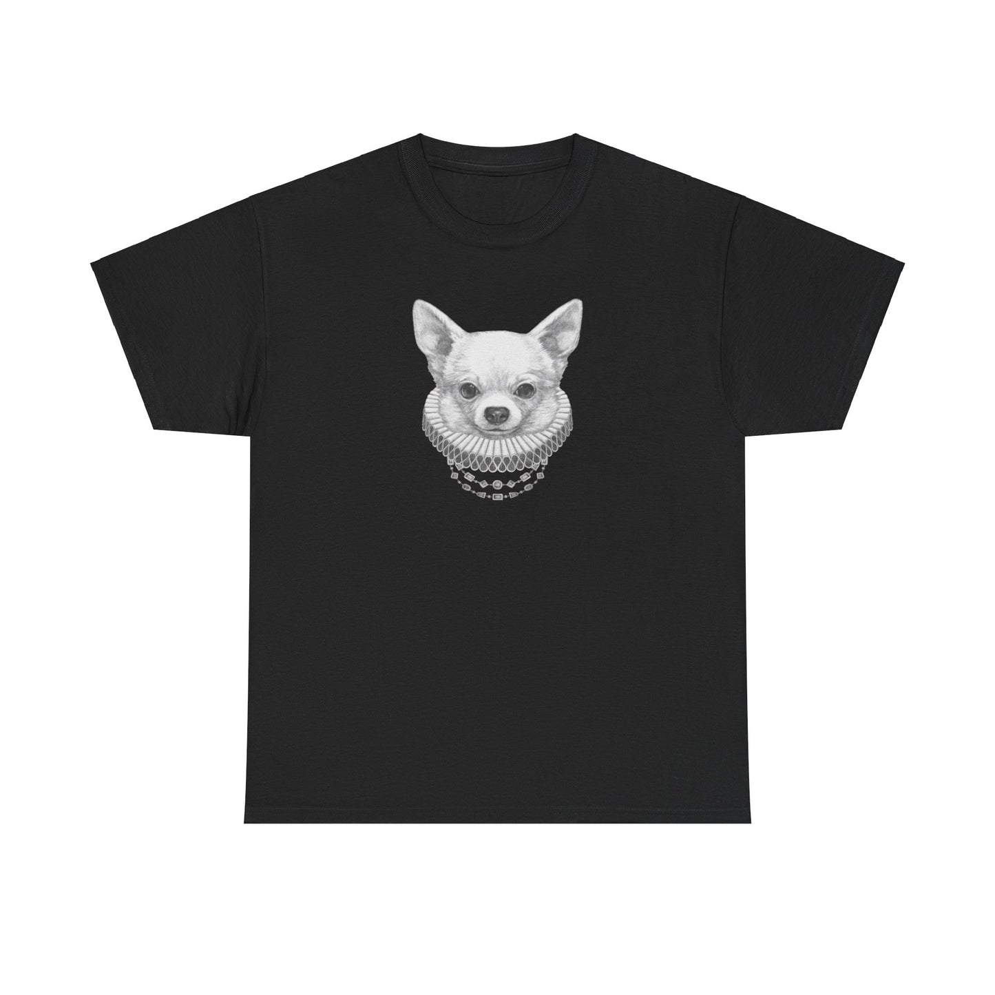 Regal Chihuahua Unisex Heavy Cotton Tee