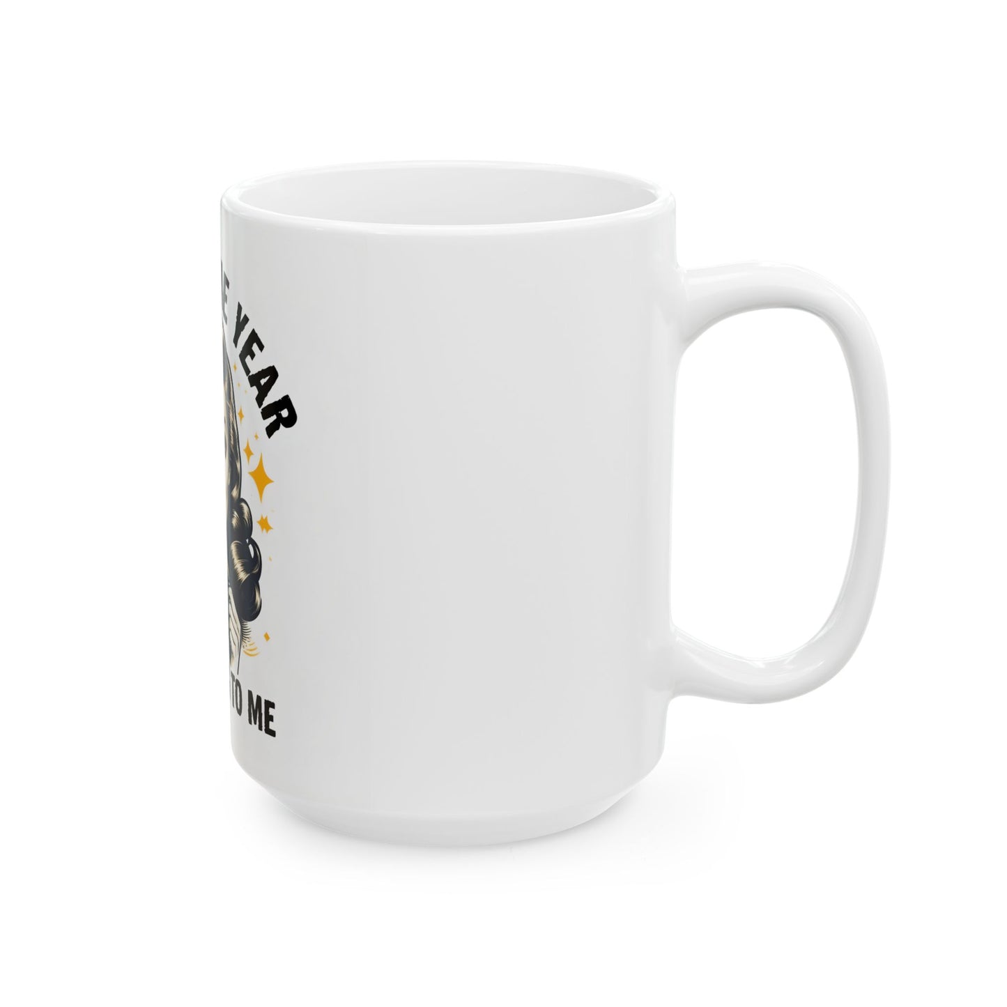Mum of the Year Ceramic Mug - Perfect Gift for Mother's Day or Any Celebration