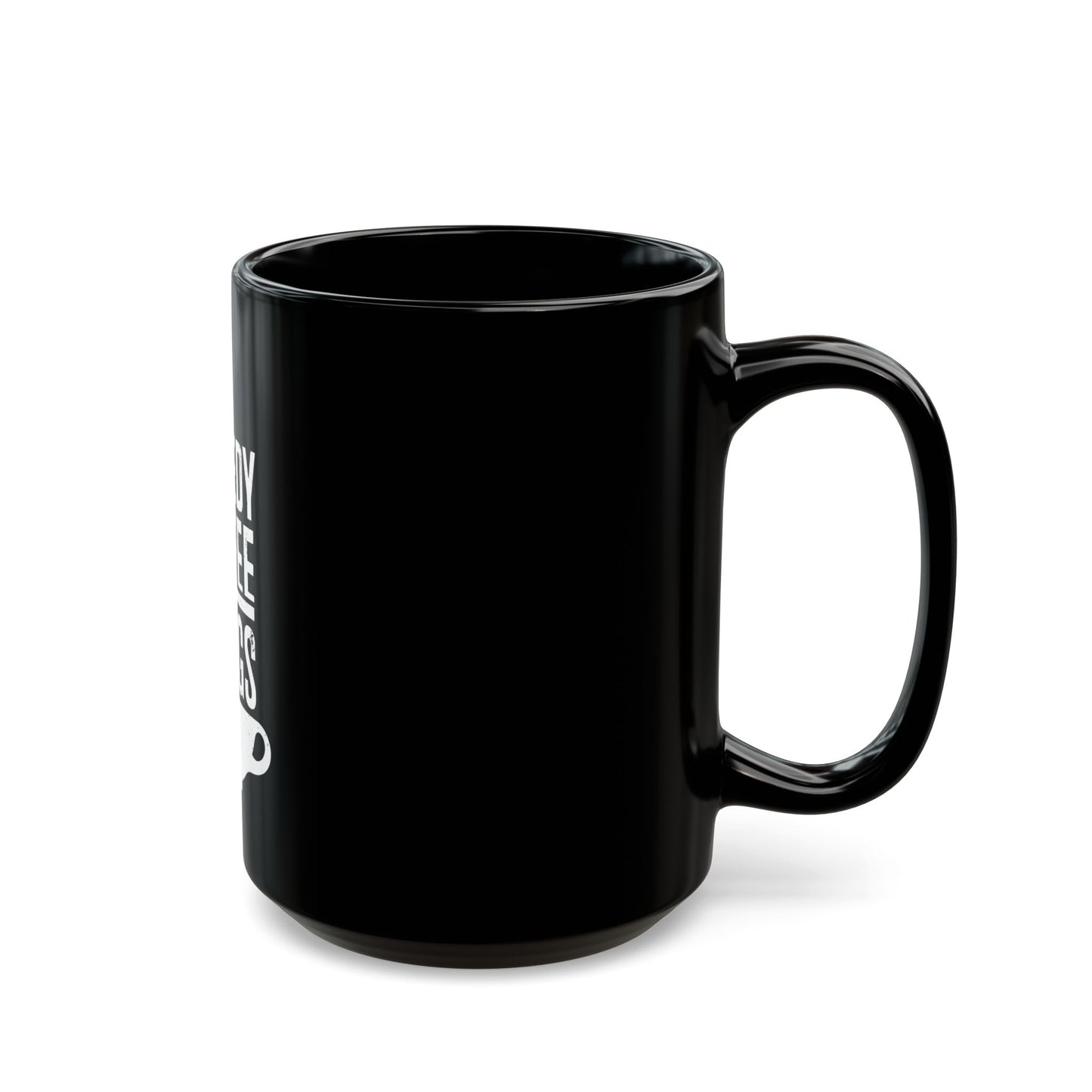 COFFEE COMEDY & DOGS Black Mug (11oz, 15oz)