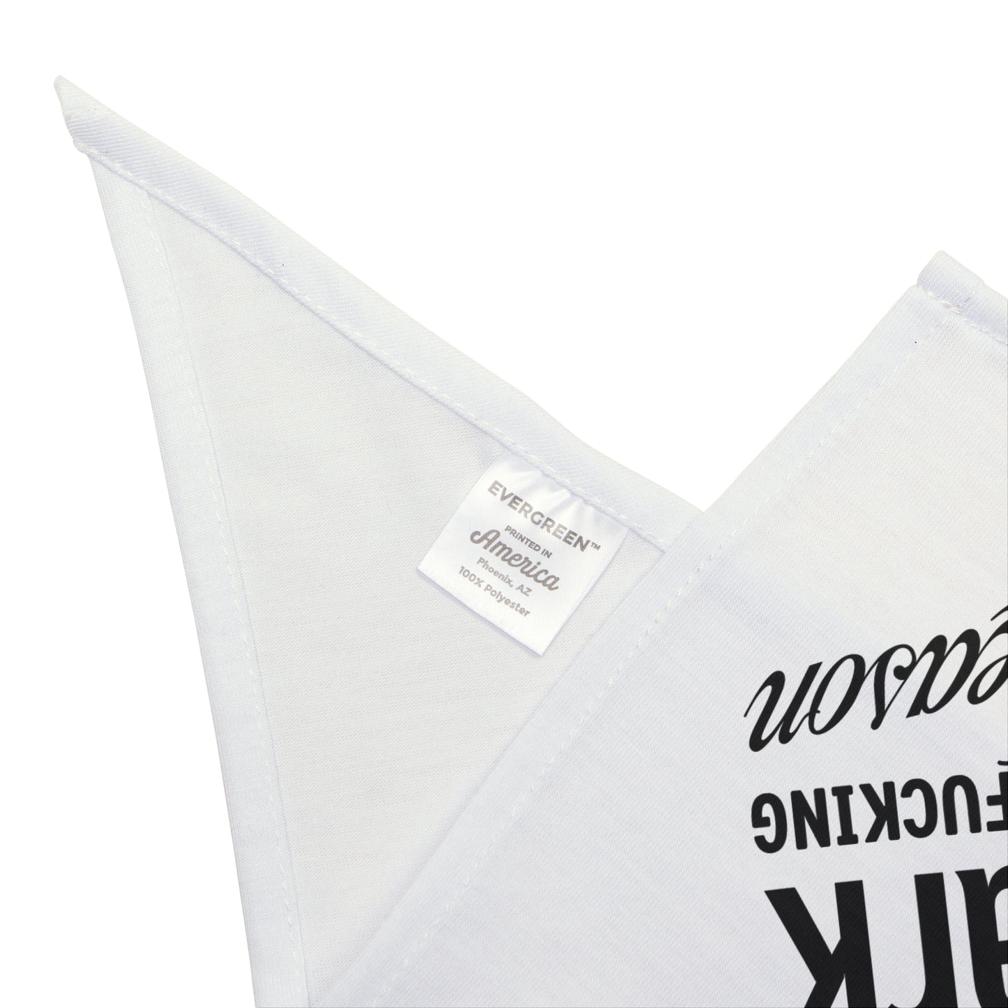 Funny Pet Bandana " I Bark For No Fu**ing Reason"
