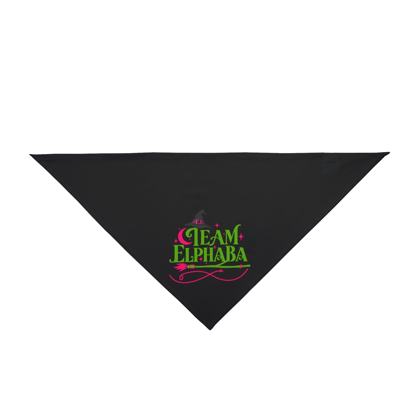 Team Elphaba- Wicked Pet Bandana