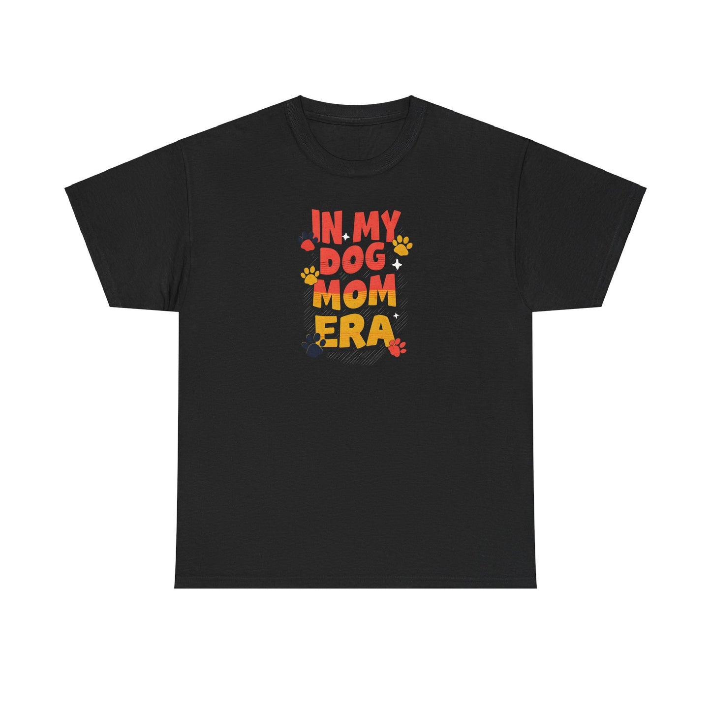 "In My Dog Mom Era" Unisex Heavy Cotton Tee