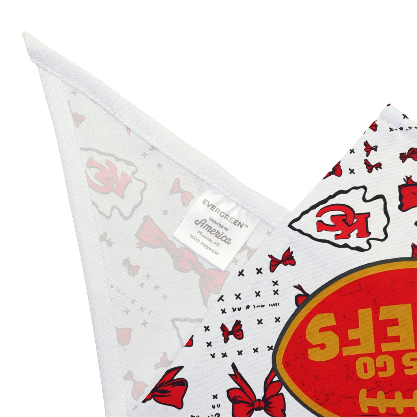 KC Chiefs Pet Bandana