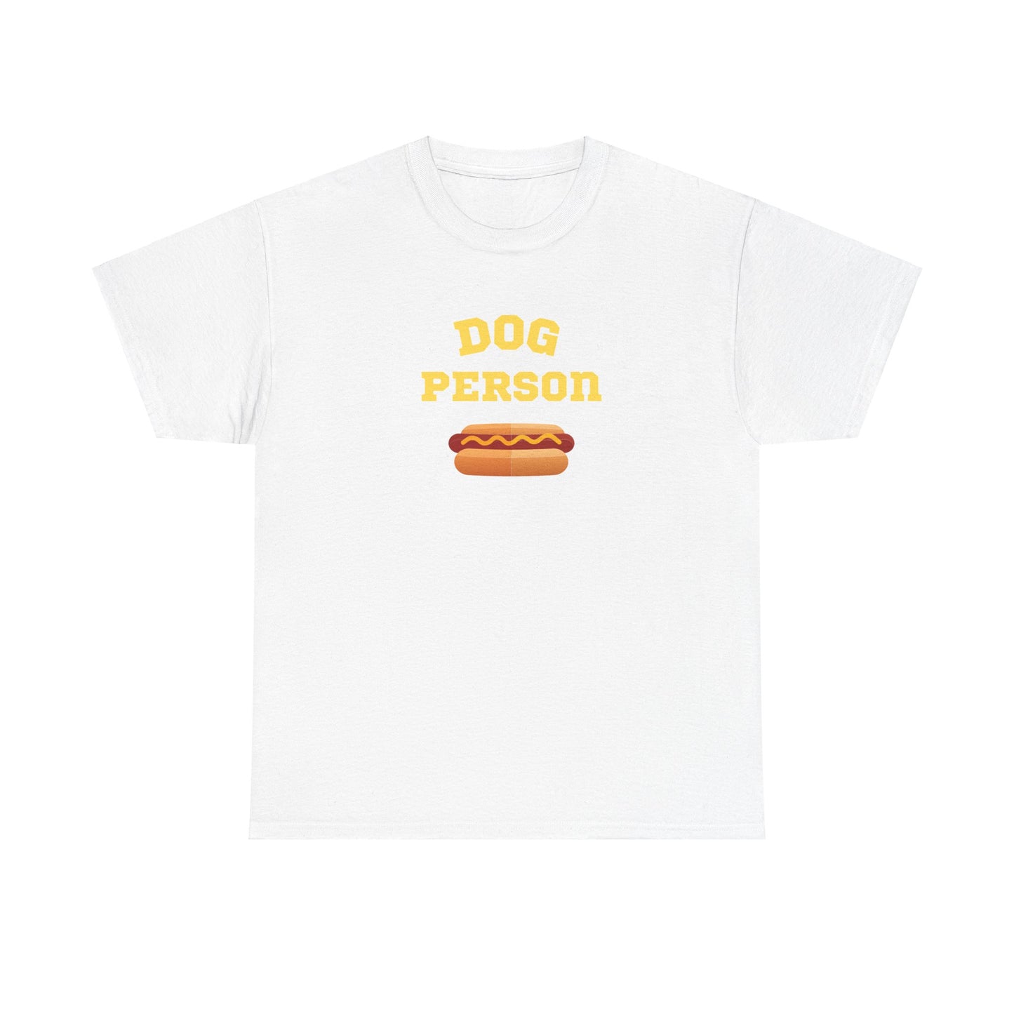 Dog Person Unisex Heavy Cotton Tee