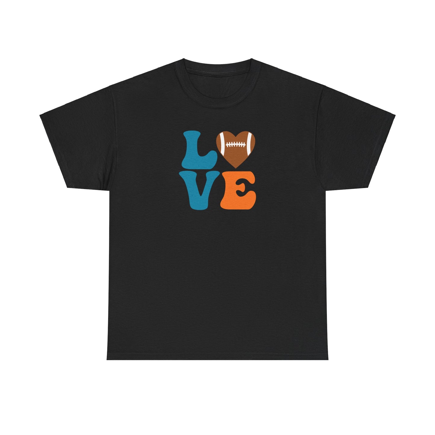 LOVE Miami Dolphins Unisex Heavy Cotton Tee
